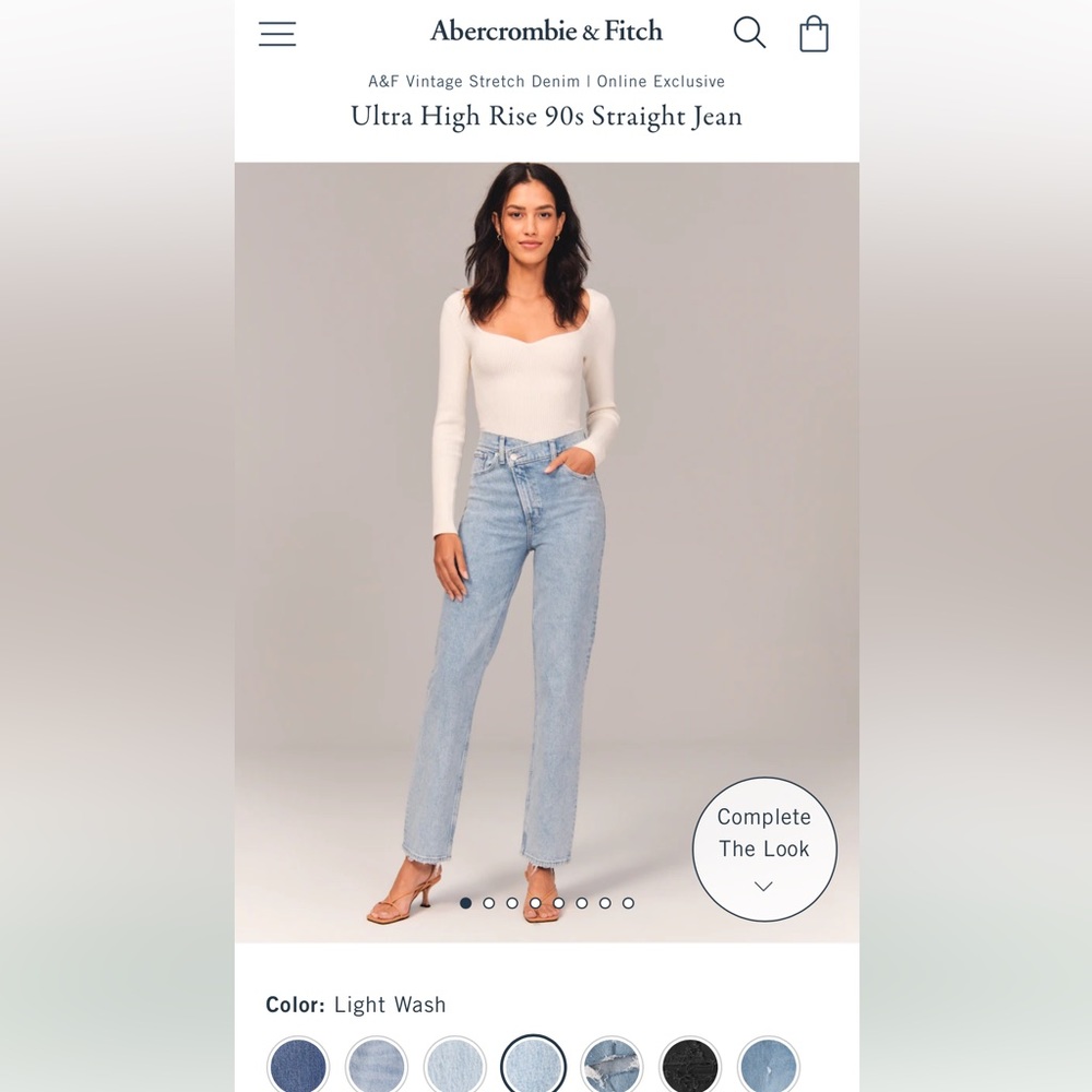 Abercrombie ‘90s Straight Jean